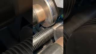 Prop threading machine