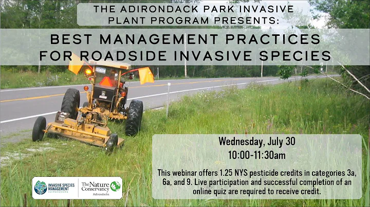 Best Management Practices for Roadside Invasive Species