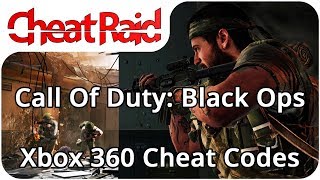 Call Of Duty: Black Ops Cheat Codes | Xbox 360