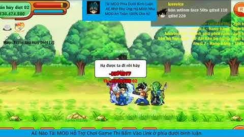 Ngọc Rồng Blue NRO Blue  Share MOD săn Boss Cực Ngon Up Sự Kiện Đệ Tử KS Bot auto skill 3