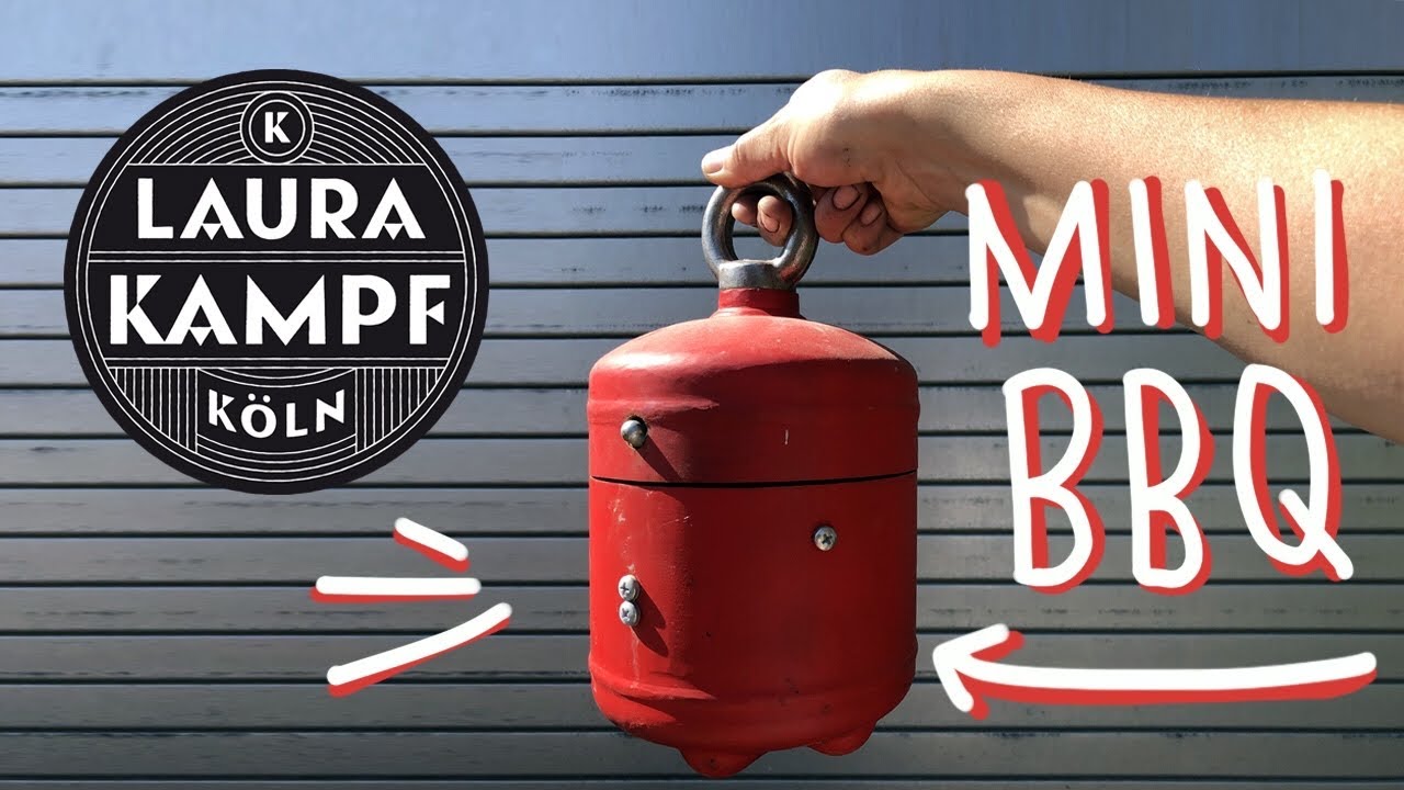 The perfect camping grill made from Fire Extinguisher!! YouTube