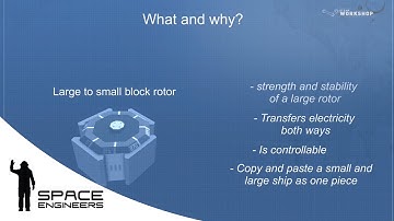 [Space Engineers] Large to small block rotor tutorial -=New!=-