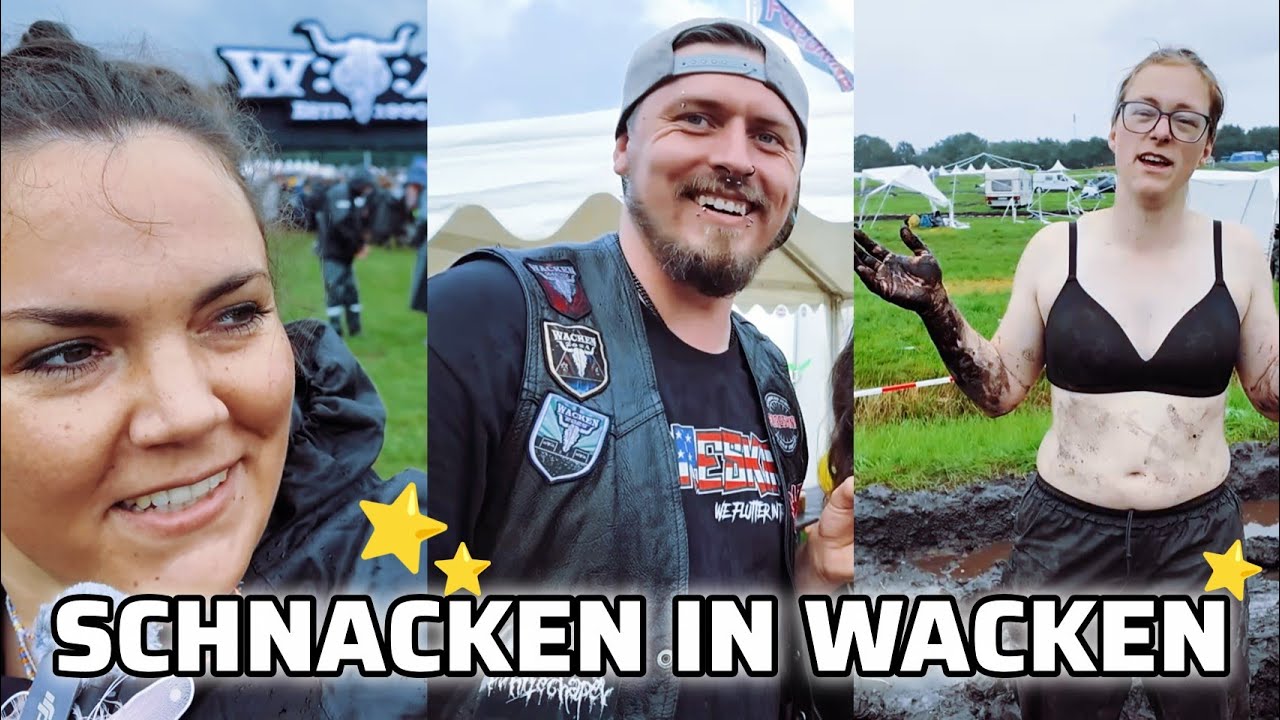 🤘 SCHNACKEN IN WACKEN '25 🖤 Interviews, Schlamm, Bier & feststeckende Holländer | Infield & Camping