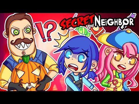 Get Away From Me In Secret Neighbor Funny Moments Youtube - itsfunneh roblox killer clown ids