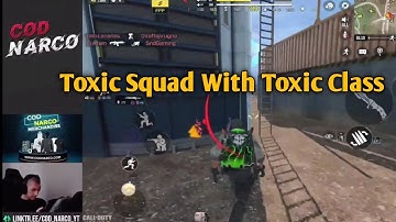 CoD Narco Found This Toxic Squad With Toxic Class Then This Happen 😅 | Call Of Duty Mobile