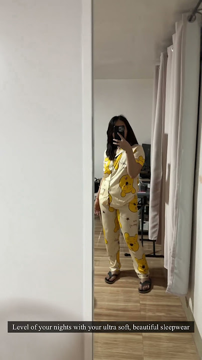 https://vt.tiktok.com/ZSHWXX1ppY1p8-YfTWd/ #sleepwearterno #youtubeshorts