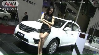 鳥インフル、大気汚染・・・上海で国際モーターショー（13/04/20）