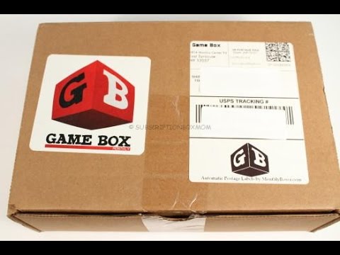 Game Box Monthly May 2016 Unboxing + Coupon @gameboxmonthly