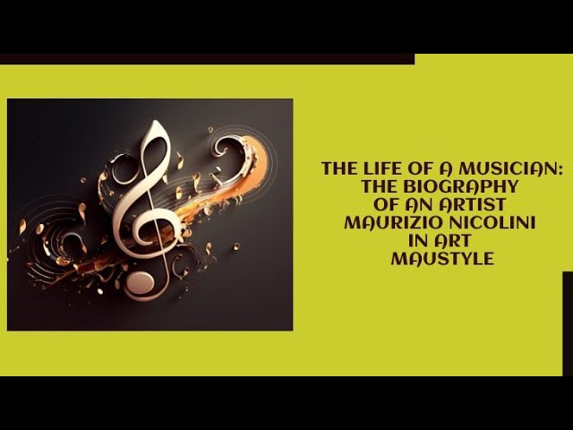 🎹 Maurizio Nicolini – Artistic Biography