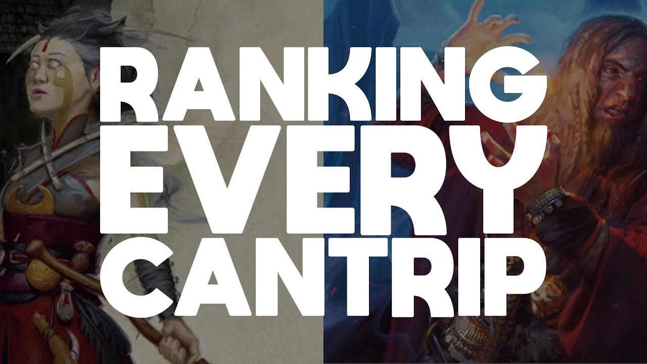 Ranking EVERY D&D 5e Cantrip War Caster YouTube