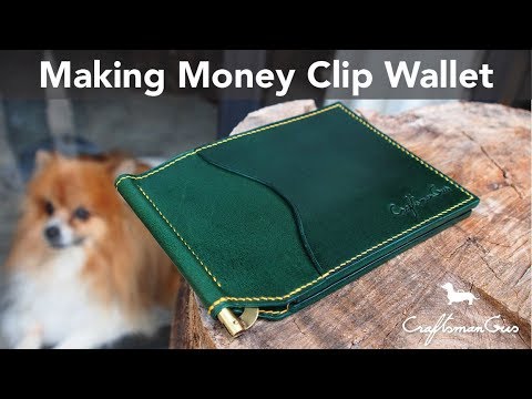 Making Money Clip Wallet #LeatherAddict EP 10