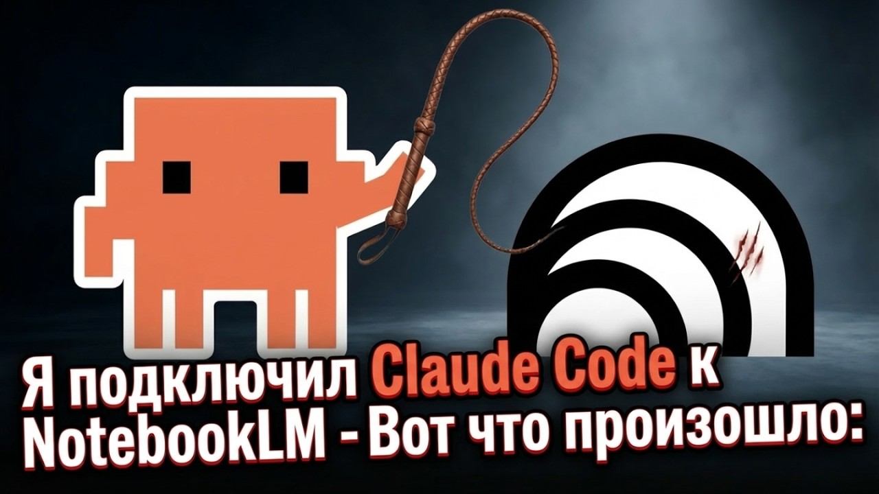 Claude Code Захватил NotebookLM - Теперь Он Мой Раб - YouTube