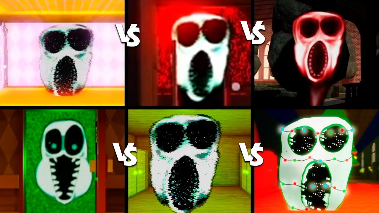 Doors Ambush Jumpscares In Different Doors Games YouTube