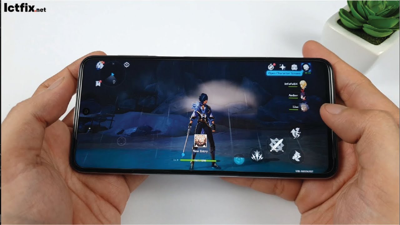 Xiaomi Redmi Note 9s test game Genshin Impact | Snapdragon 720G