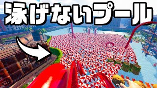 一切泳げないプールを作って稼ぎまくる