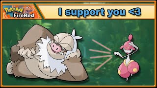 I support you - Pokémon FireRed Doubles Challenge