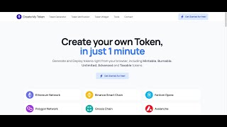 CreateMyToken.com Review - Legit Token Creator