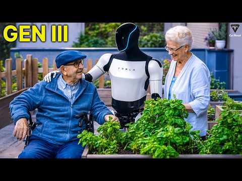 Tesla Bot Gen 3 Will CARE for ELDERLY PARENTS, Elon Musk Confirms Optimus In Europe!