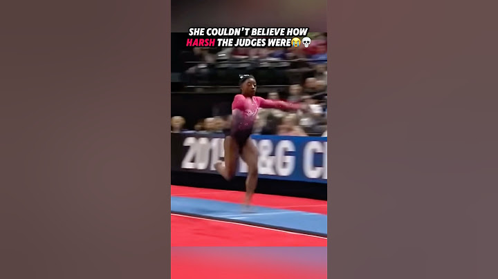 Why Did The Judges Do Her Like That😭 #gymnastics #vault #sports #simonebiles #gymnast
