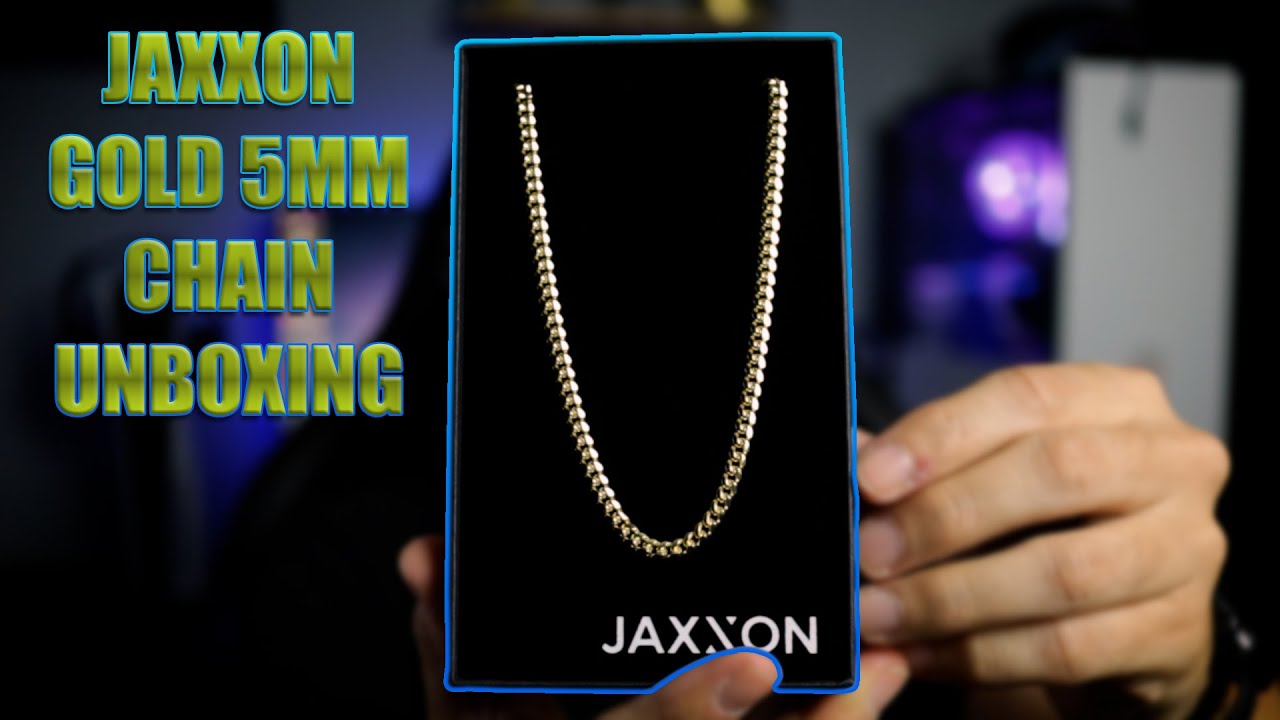 JAXXON Cuban Link Chain - 5mm Gold 22