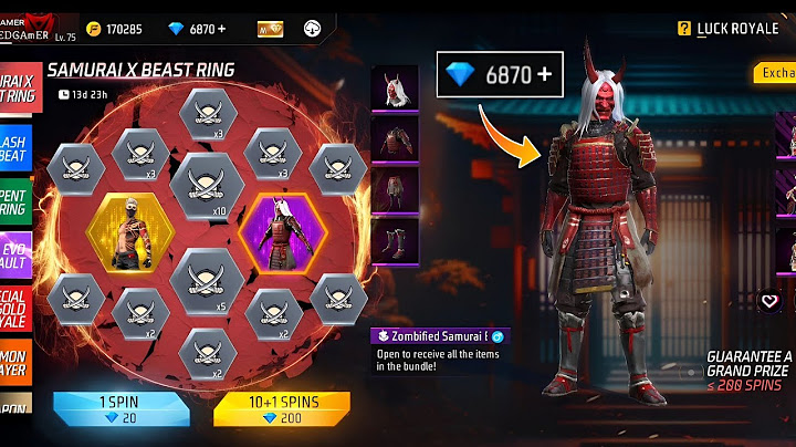 SAMURAI X BEAST RING EVENT | FREE FIRE NEW EVENT| FF NEW EVENT TODAY|NEW FF EVENT|GARENA FREE FIRE