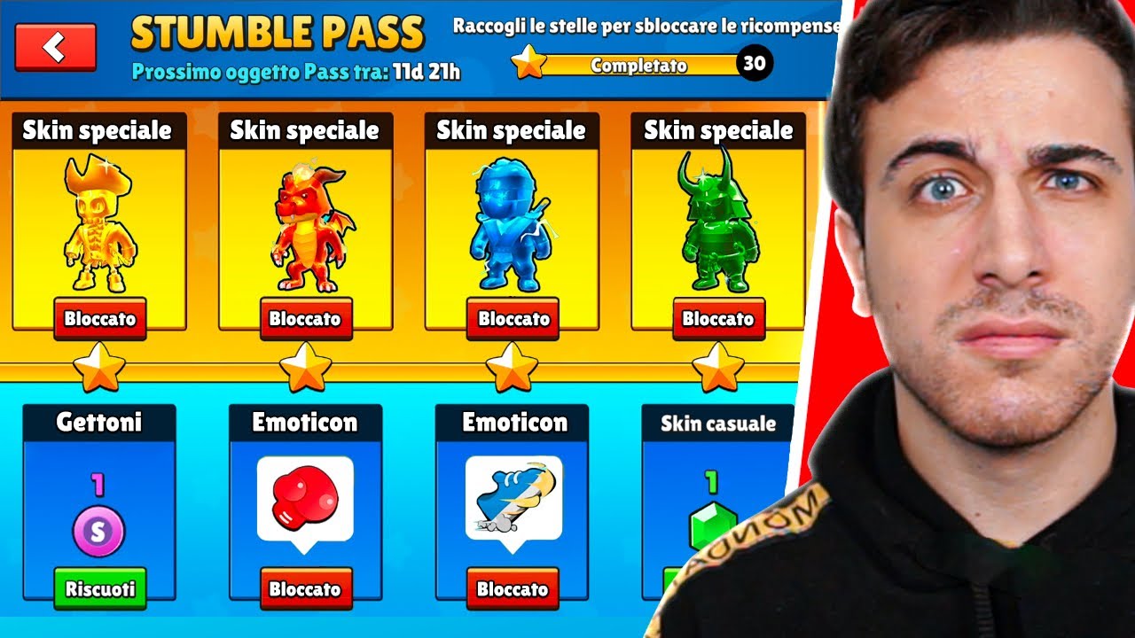 Lo STUMBLE PASS Mi Ha SCAMMATO Giri SFORTUNATI Stumble Guys ITA