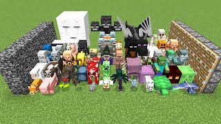 all minecraft mobs combined = ???