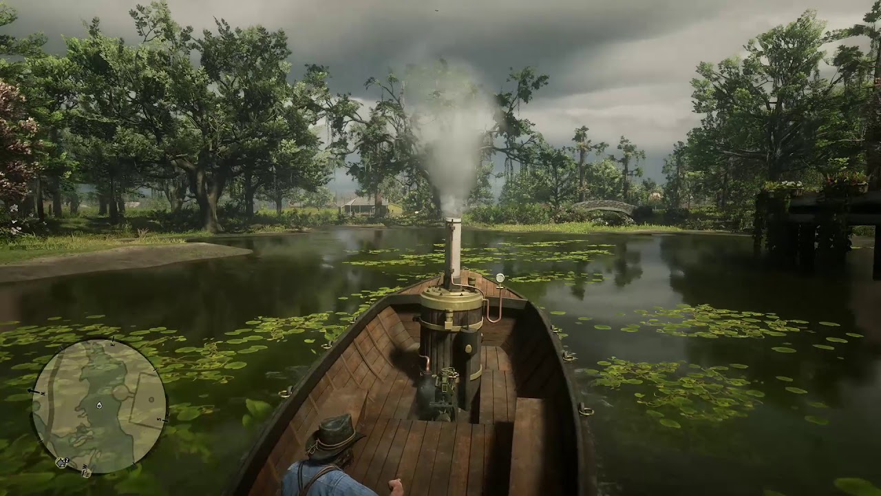RED DEAD REDEMPTION 2 Steamboat on the next river YouTube