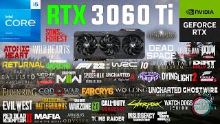 RTX 3060 Ti Test in 40 Games in 2023