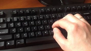 Sound of Das Keyboard 4 Professional Soft Tactile