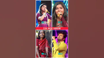 Teri Meri Kahani - Arunita Kanjilal, Anokha, Ranu Mandal, Himesh Reshammiya | Indian Idol | #shorts