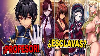 un profesor DEMONIACO en la academia de MAGIA 😈 |El "peor" maestro resultó ser el más fuerte.