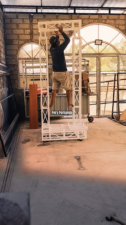 Pemasangan rigging sound miniatur gantung