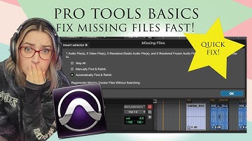 How to Relink Missing Audio in Pro Tools (Quick & Easy Fix)