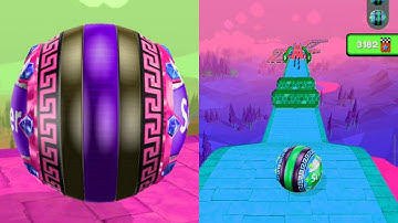 Going Balls Vs Reverse Balls Fast Run Gameplay - 284