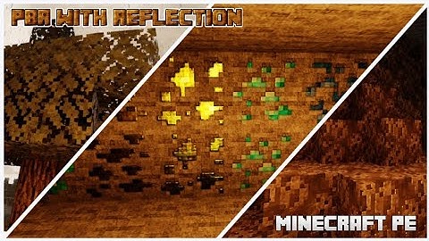 Minecraft PE Realistic Shader With PBR and Reflection