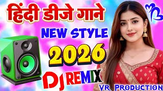 New Hindi Dj Song 💙Best Hindi Old Dj Remix 🥀 Bollywood Nonstop Dj Song ❤️‍🔥2025 Dj Song New Dj Re