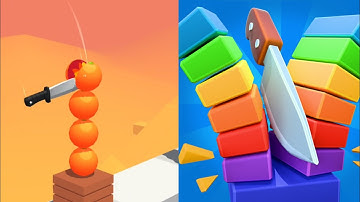 Slice It All | Very Satisfying ASMR Slicing Game Lv 19-20