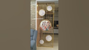 Hall PVD partition beautiful design 👌 #pvdpartition