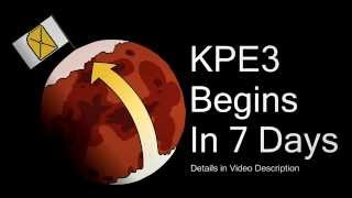 KPE3 Begins in 7 Days