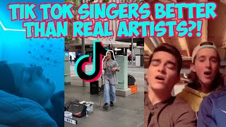 TIK TOK SINGERS BETTER THAN REAL ARTISTS PART 4