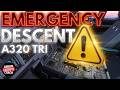 A320 Emergency Descent EXPLAINED by Real Airbus Pilot | MSFS 2024 Tutorial