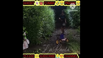 GHOST 👻👹 PRANK 😜😂🤣 FUNNY 🤣😂🤣 CLIP @larantaentertainment @satulegenda3826 #shorts #short #ghost