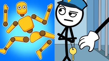 Ragdoll Break vs Thief Puzzle - Satisfying ASMR Gameplay All Update Levels