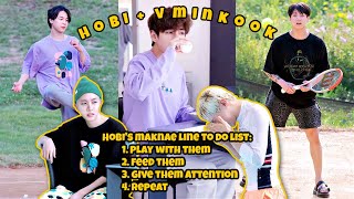 Hobi Dealing With The Maknae Line | 'In The Soop 2' Edition