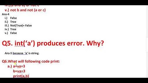 Class 11th Computer science, Ch-7, Assignment-,1 Solutions, ()