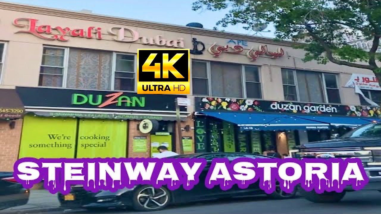 Секреты Steinway Street: автомобильная экскурсия в 4K по Астории🗽