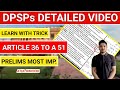 All DPSPs EXPLAINED WITH TRICKS