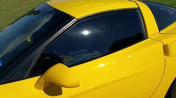 C6 corvette window fix