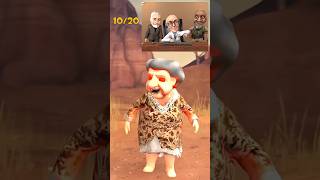 Build EVIL GRANNY CHALLENGE Reverse Mod ◀️💀 #gmod #sfm